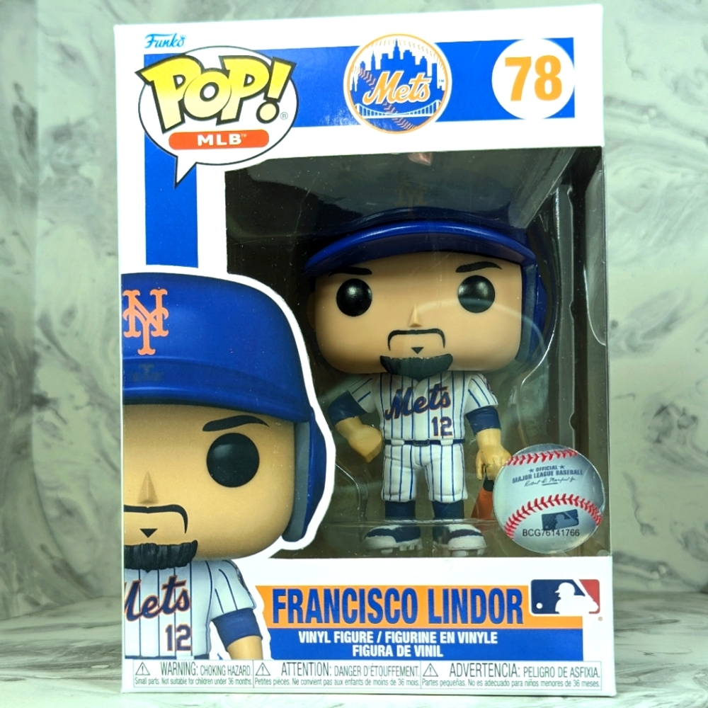 Funko Pop MLB 78 New York Mets Francisco Lindor, MIB